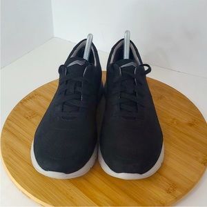 Dansko Alissa Sneaker Walking Shoes Black Milled Nubuck Leather Size EU 37 US 7